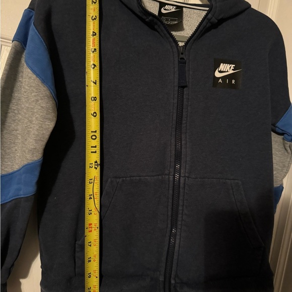 Boys Nike Hooded Zip Sweatshirt - Picture 4 of 7